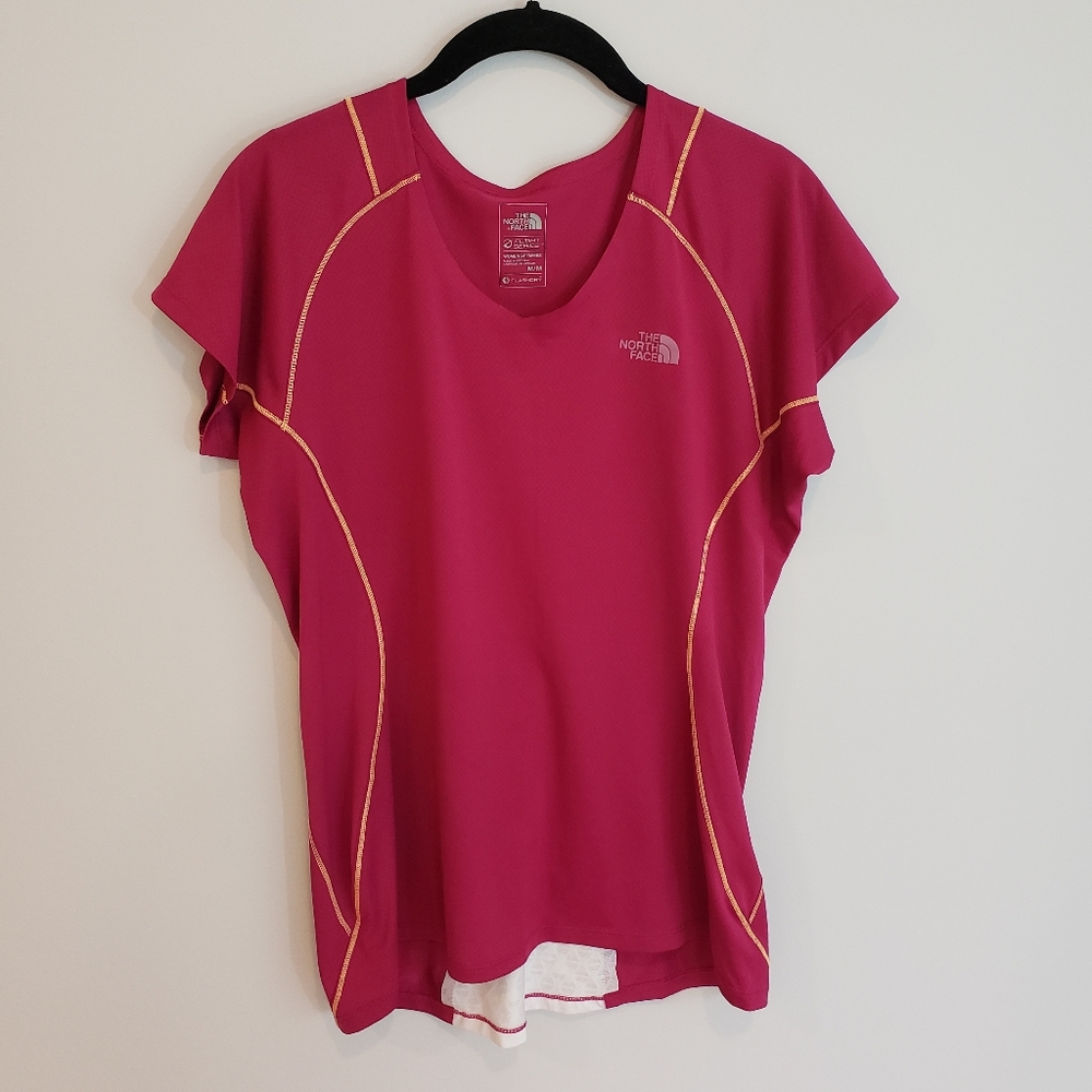 North Face Flash Dri Short Sleeve Workout Shirt, M